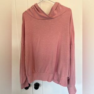 Pink fabletics light weight sweater size 2X